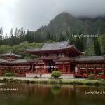 Byodo-in Temple In Valley Of The Temples In..